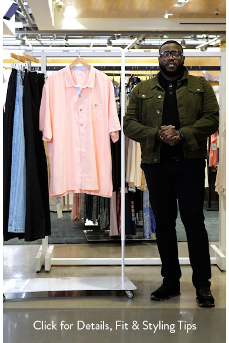 Castal Cool Costa Check Short Sleeve Button-Up Shirt video