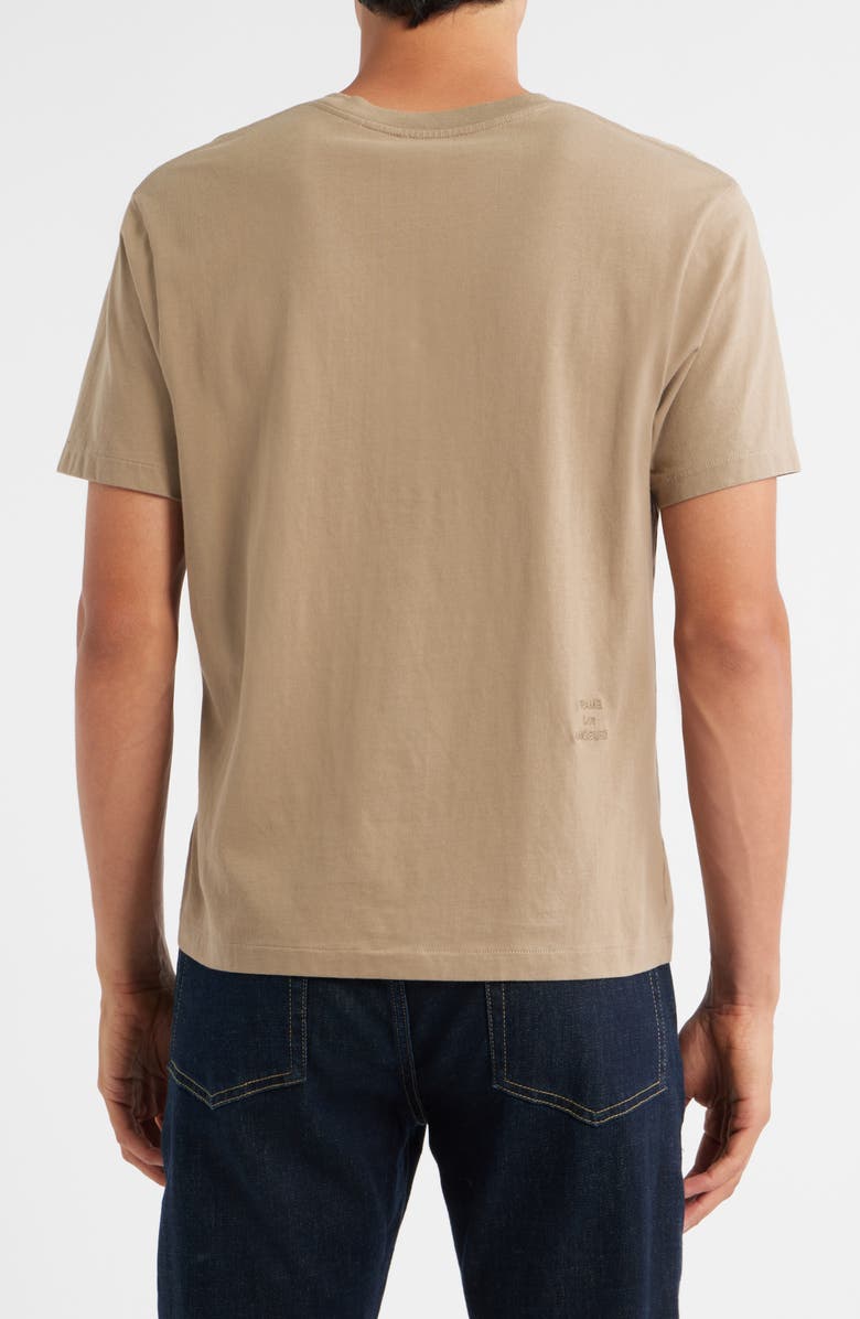 FRAME Logo Cotton T-Shirt, Alternate, color, Latte Brown