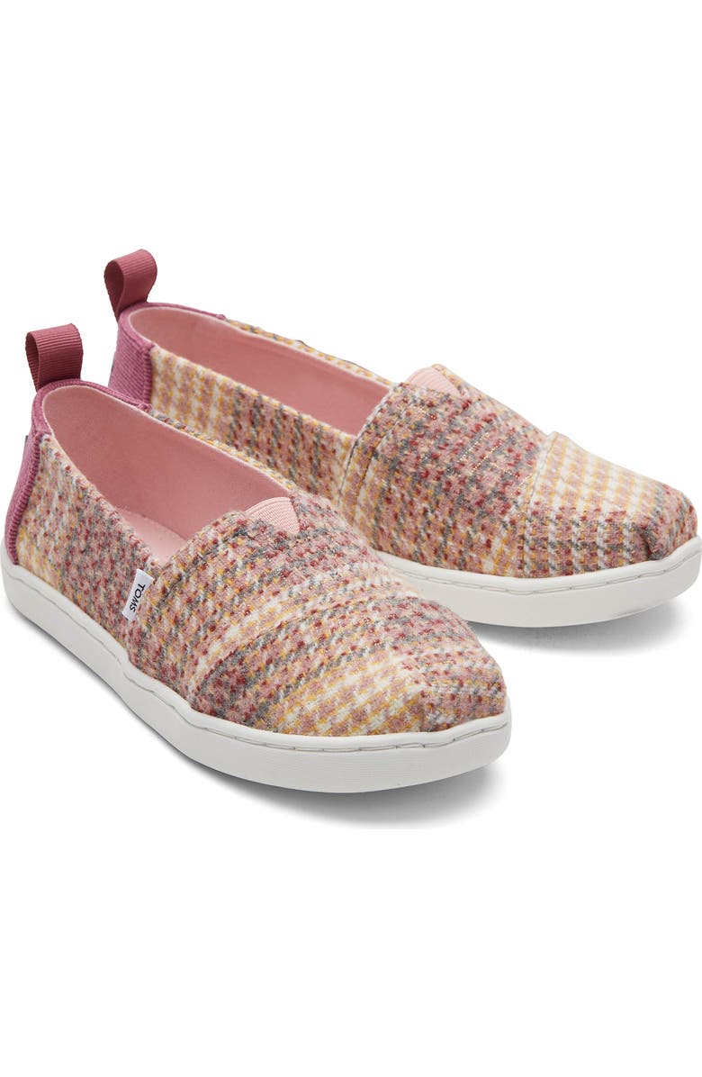 TOMS Kids' Alpargata Slip-On Sneaker, Alternate, color,