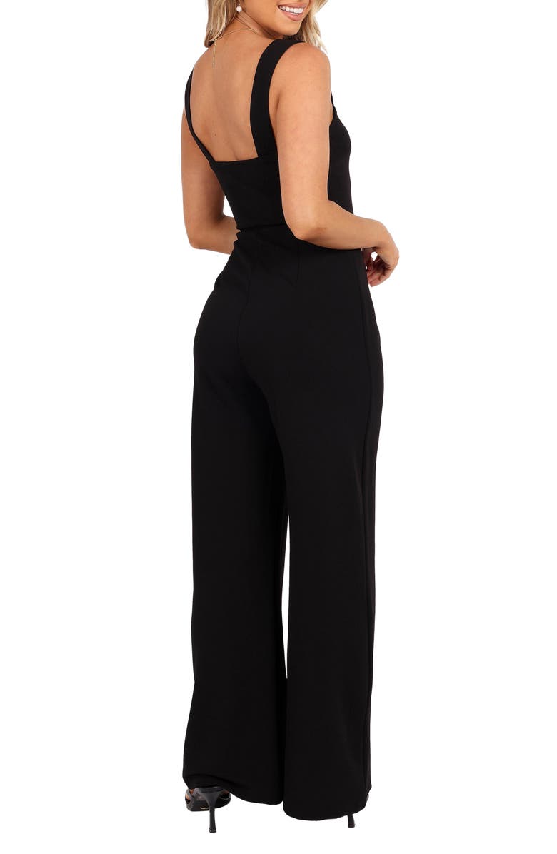 Petal & Pup Hyatt Square Neck Sleeveless Jumpsuit, Alternate, color, 