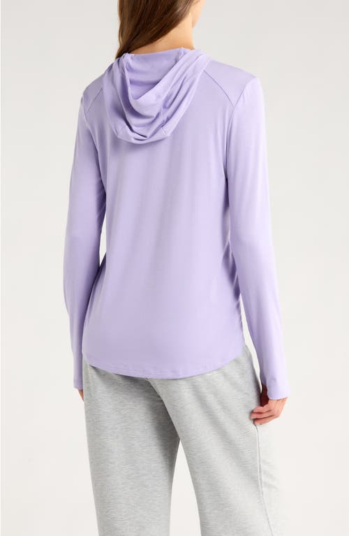 Free Fly Shade Performance Ii Hoodie In Purple