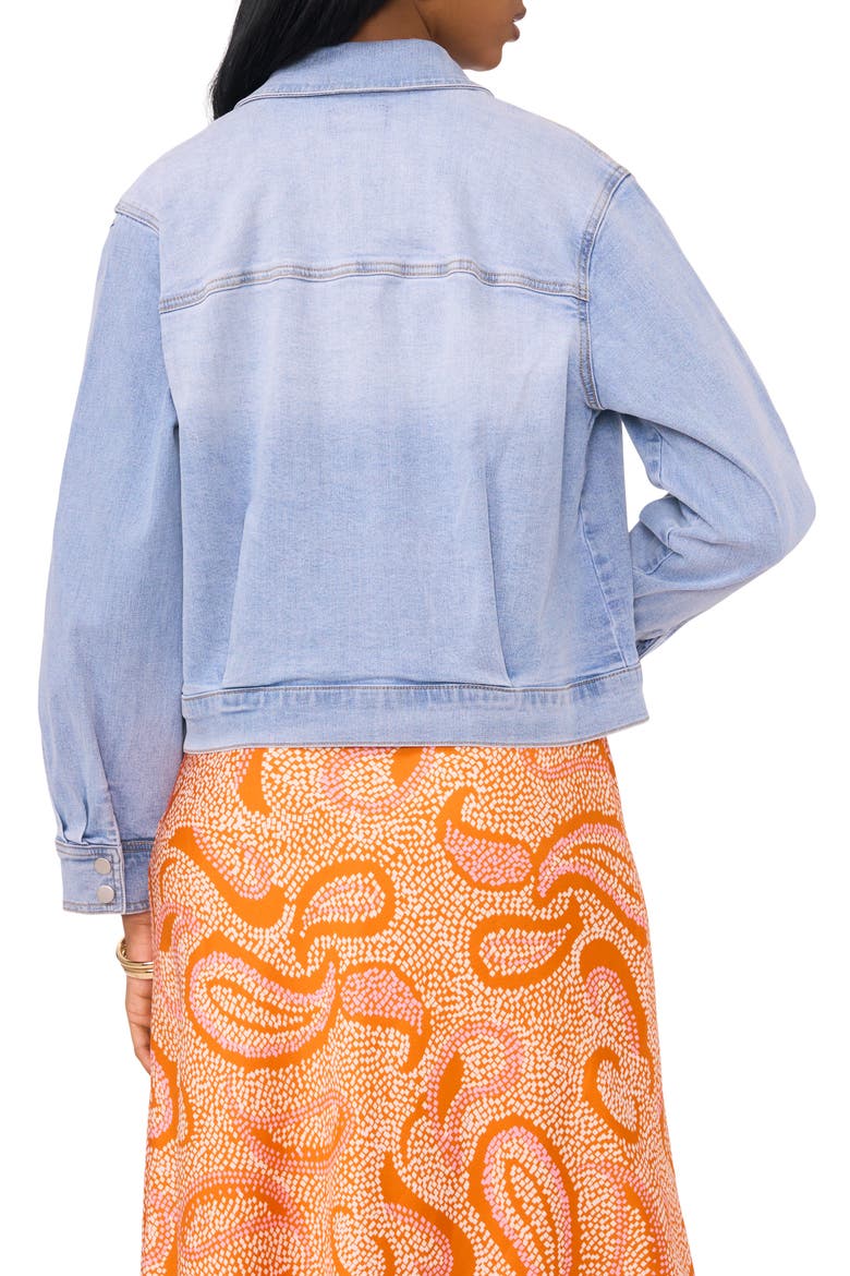 Denim Jacket, Alternate, color, LIGHT BLUE WASH