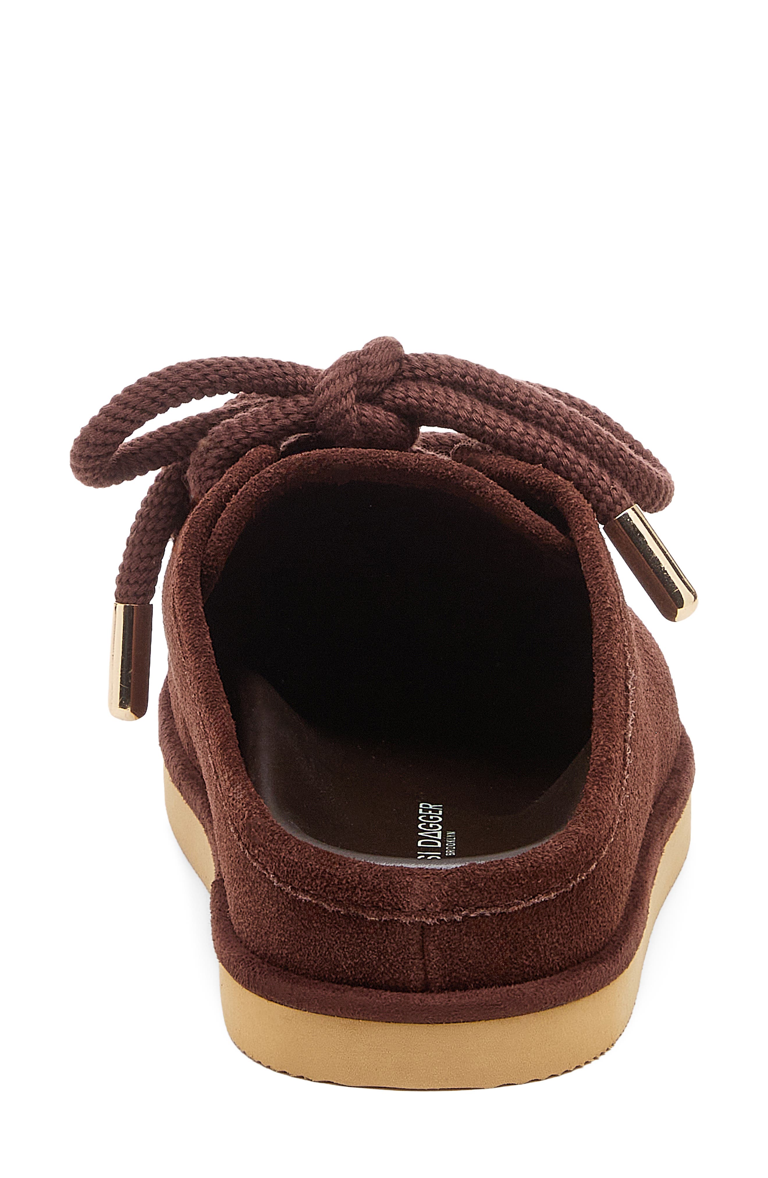 Stormy Lace-Up Clog, Alternate, color, WARM BROWN