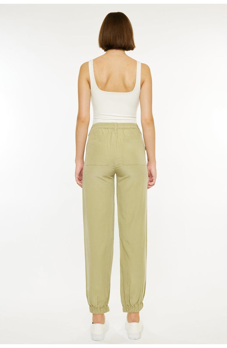 KanCan Karla Ultra High Rise Cargo Pants, Alternate, color, Sage
