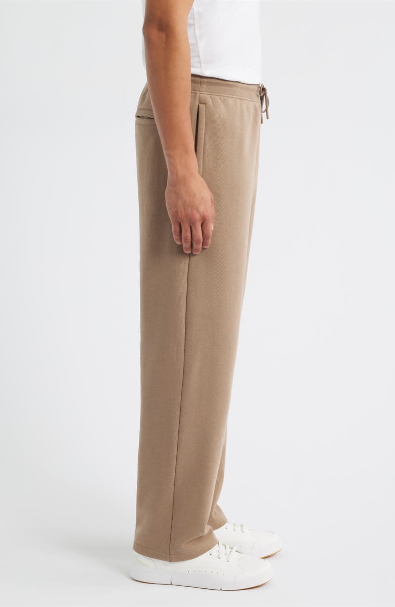 Zella Vital Fleece Pants, Alternate, color, Tan Fossil