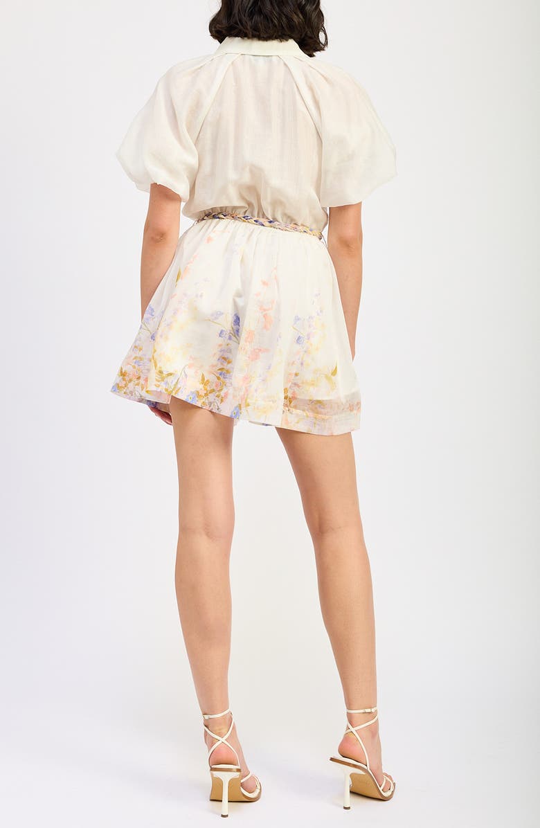 Taylorann Puff Sleeve Minidress