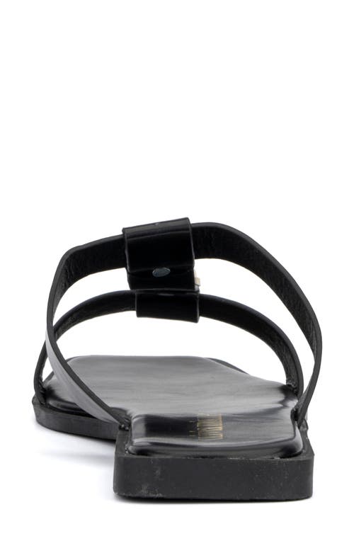 Olivia Miller Isadora Imitation Pearl Sandal In Black
