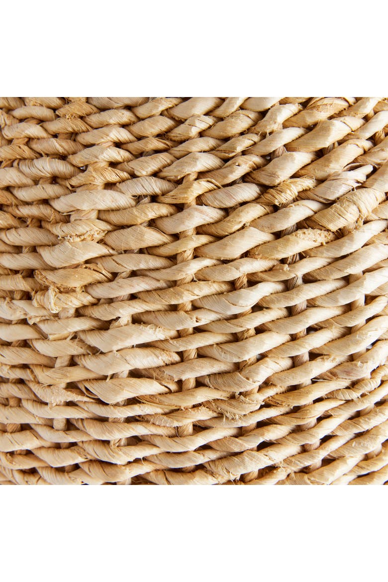 Abaca Teardrop Vase, Alternate, color, Beige