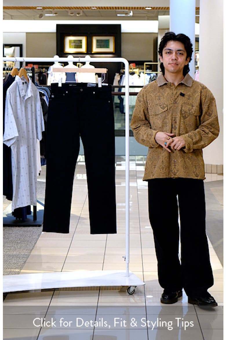Everett Slim Straight Leg Jeans video