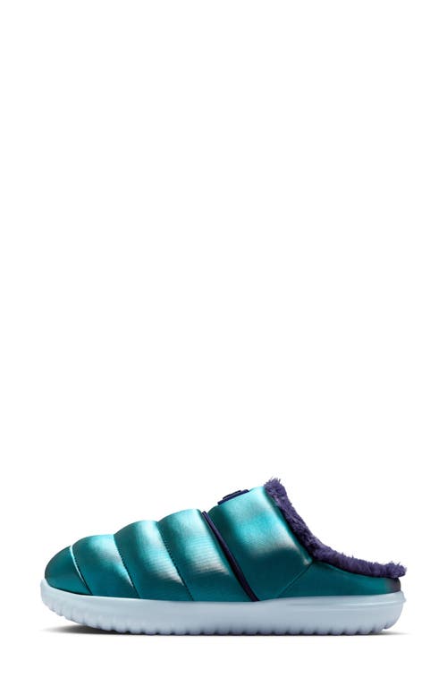 Nike Burrow Se Fleece Lined Slipper In Green