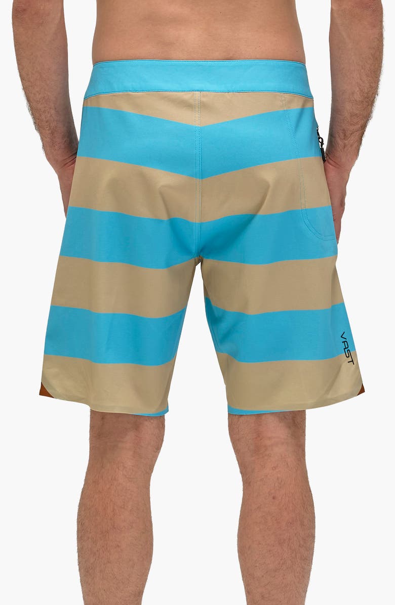 VAST Sand & Sea Stretch Board Shorts, Alternate, color, Multi Stripe