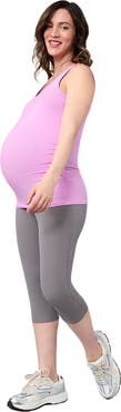MOTHERHOOD MATERNITY Over the Belly Active Capri Legging