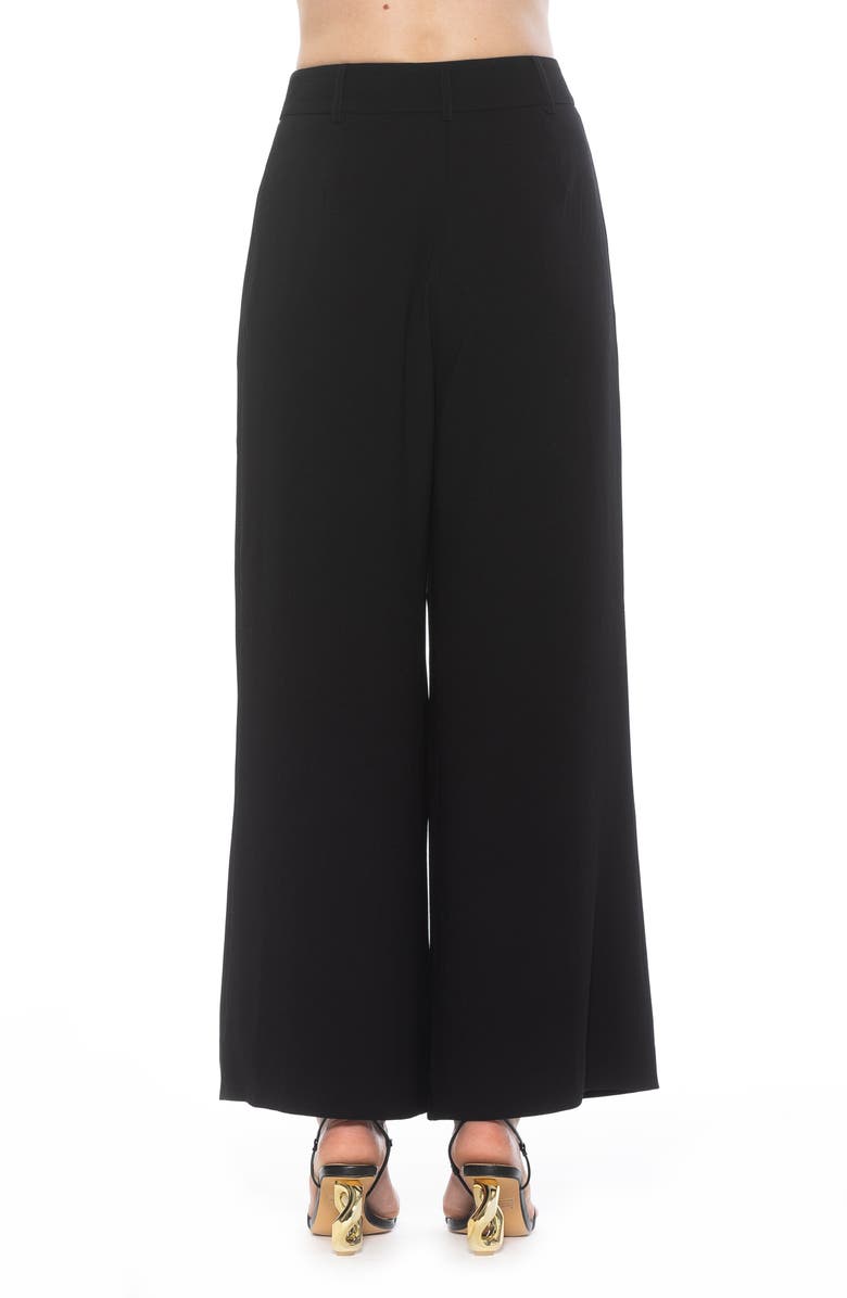 Alexia Admor Wide Leg Pants, Alternate, color, Black