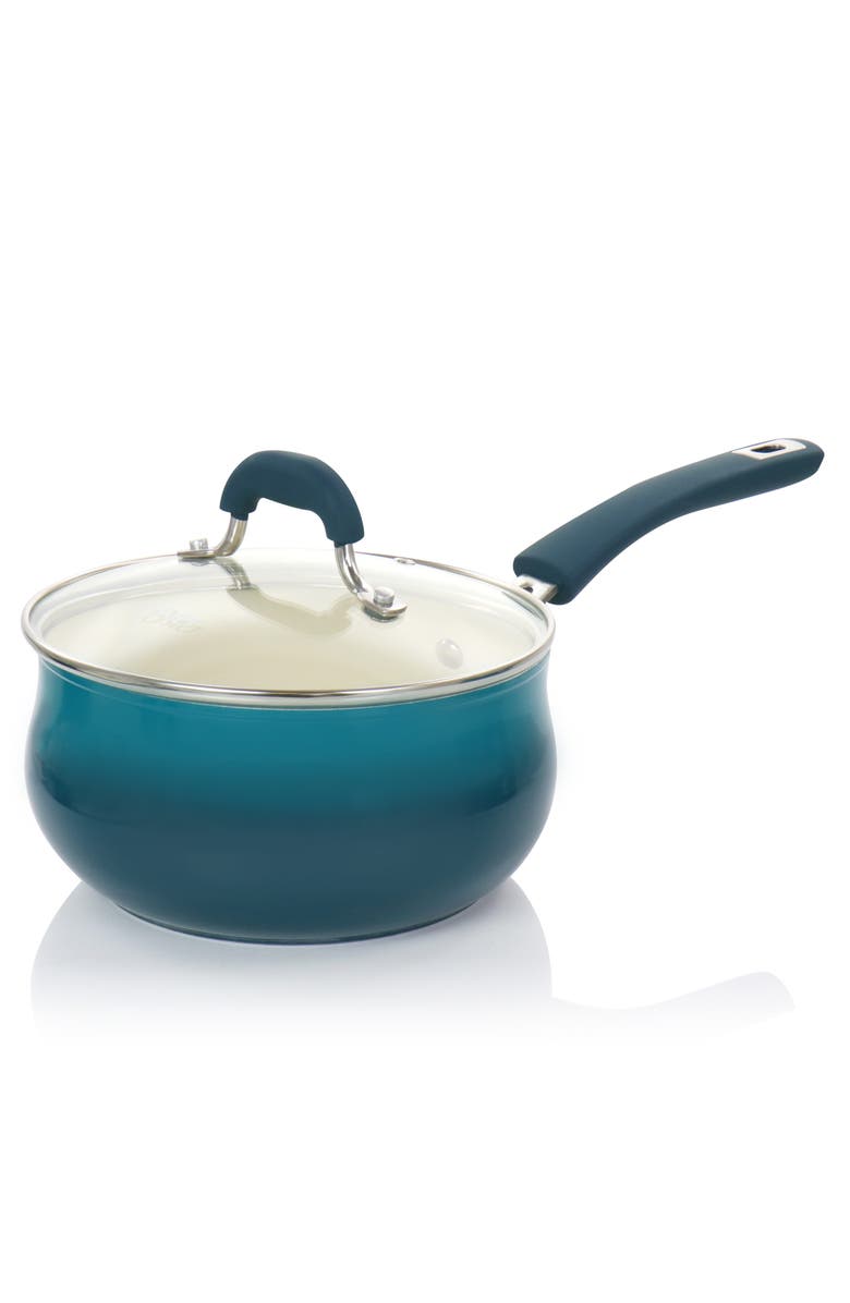 OSTER Corbett 8 Piece Nonstick Aluminum Cookware Set, Alternate, color, Blue