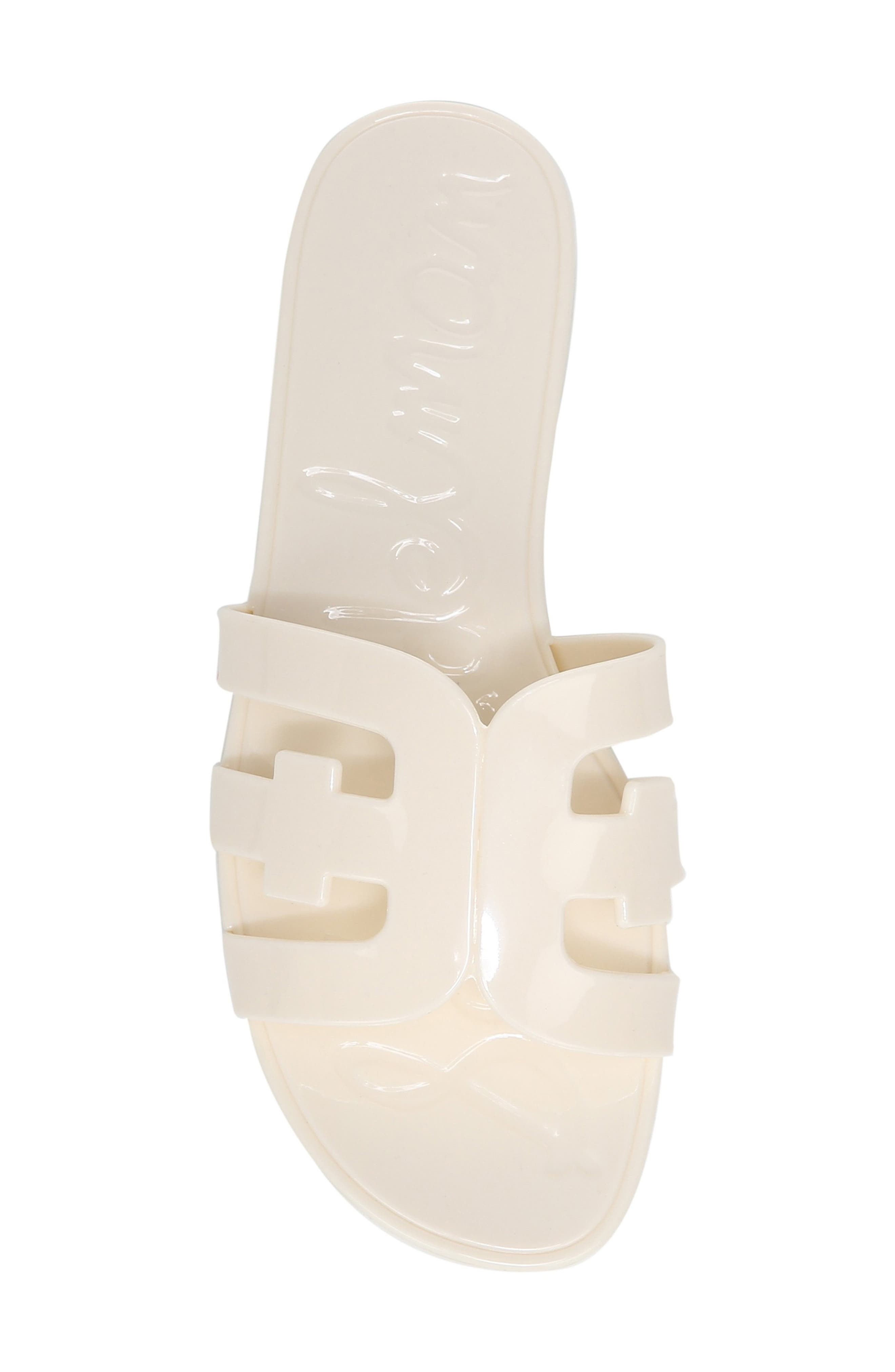 Bay Jelly Slide Sandal, Alternate, color, MODERN IVORY