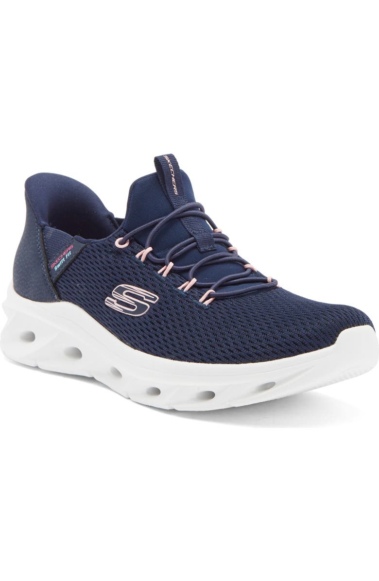 SKECHERS Swift-Fit Glide Lite 2.0 Sneaker, Main, color, Nvy-Navy