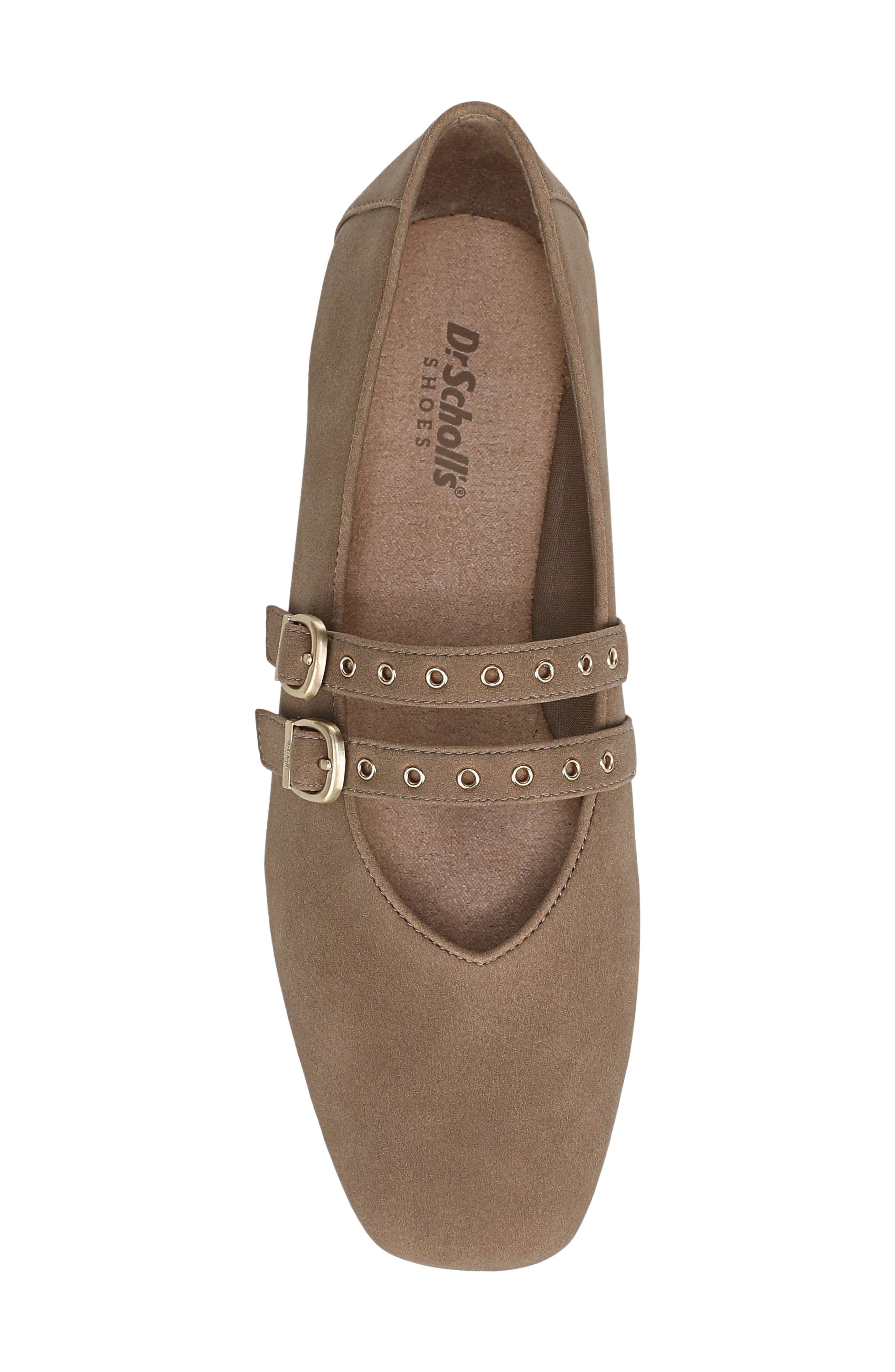 Violet Jane Mary Jane, Alternate, color, WOODSMOKE BROWN FAUX LEATHER