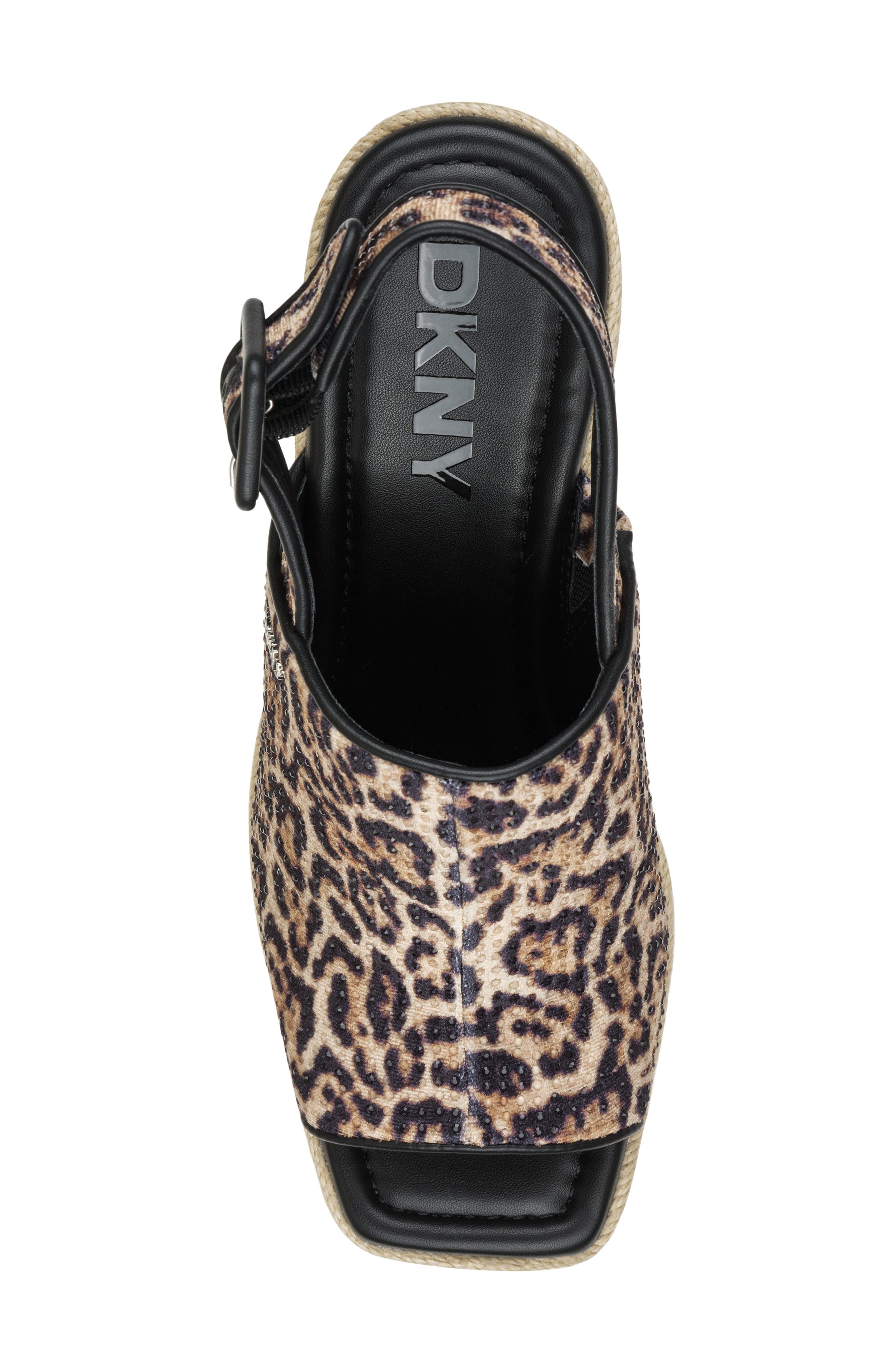 DKNY Coralyn Slingback Wege Sandal, Alternate, color, 