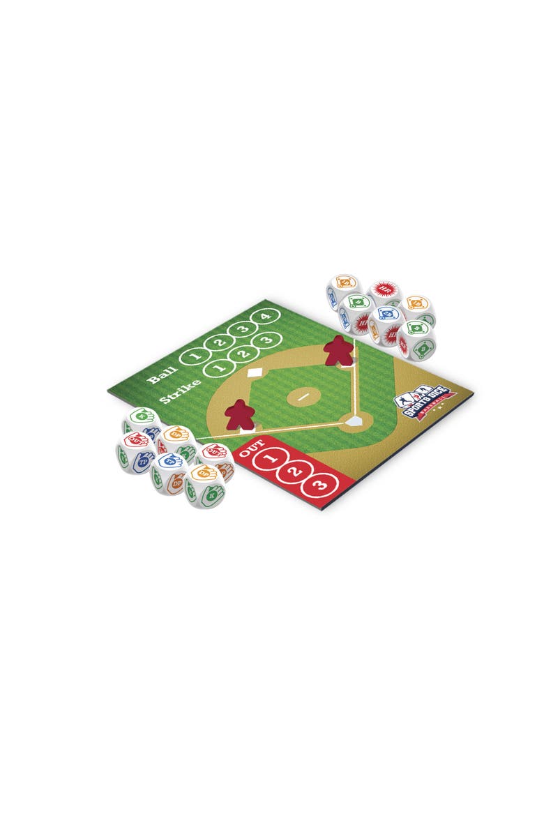 Sports Dice, Baseball Roll it out of the Park, Alternate, color, Multicolored