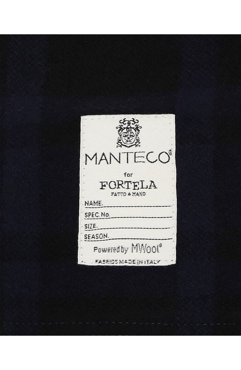 Fortela Nimiz Wool Blend Bomber Jacket, Alternate, color, Navy Blue