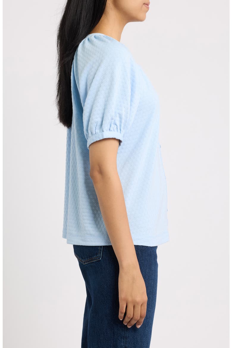 Puff Sleeve Top, Alternate, color, LIGHT BLUE