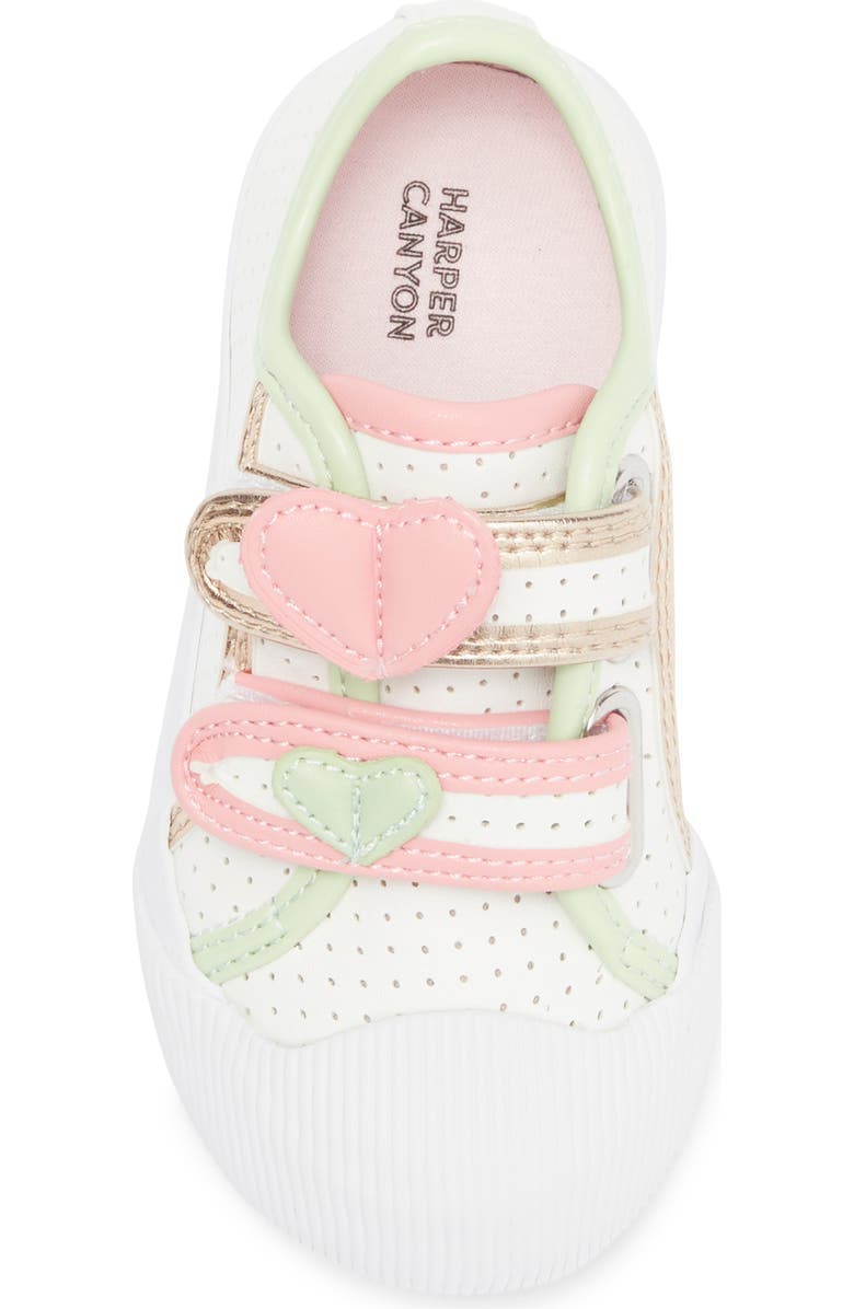 Harper Canyon Kids' Marie Metallic Sneaker, Alternate, color,