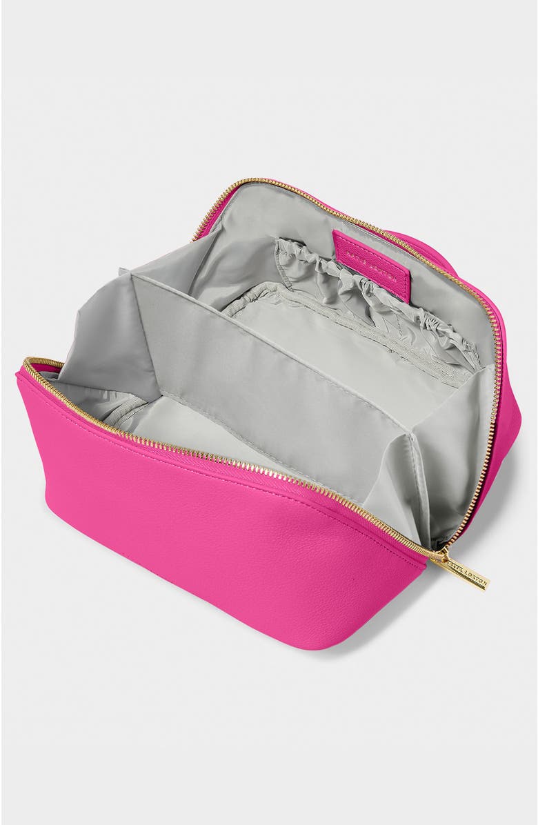 Katie Loxton Medium Make Up / Wash Bag, Alternate, color, Magenta