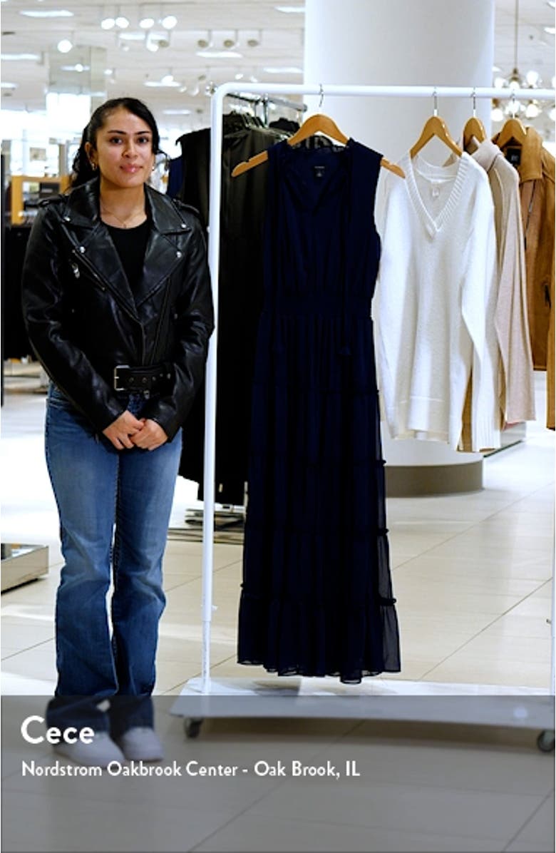 Sleeveless Tiered Maxi Dress, sales video thumbnail