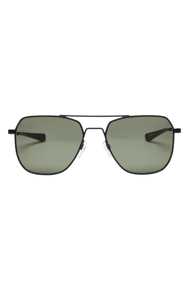 Electric Rodeo 55mm Polarized Aviator Sunglasses, Main, color, 