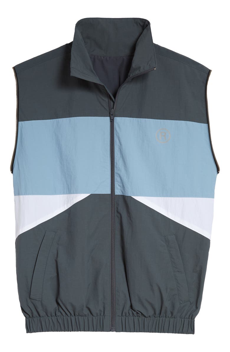 Martine Rose Convertible Jacquard Sleeve Track Jacket, Alternate, color, 