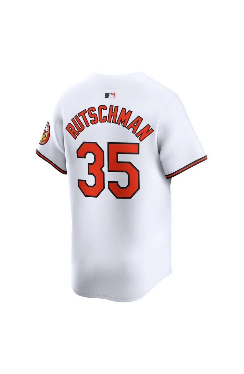 Nike Men's Nike Adley Rutschman White Baltimore Orioles Home Limited Player Jersey, Alternate, color, White