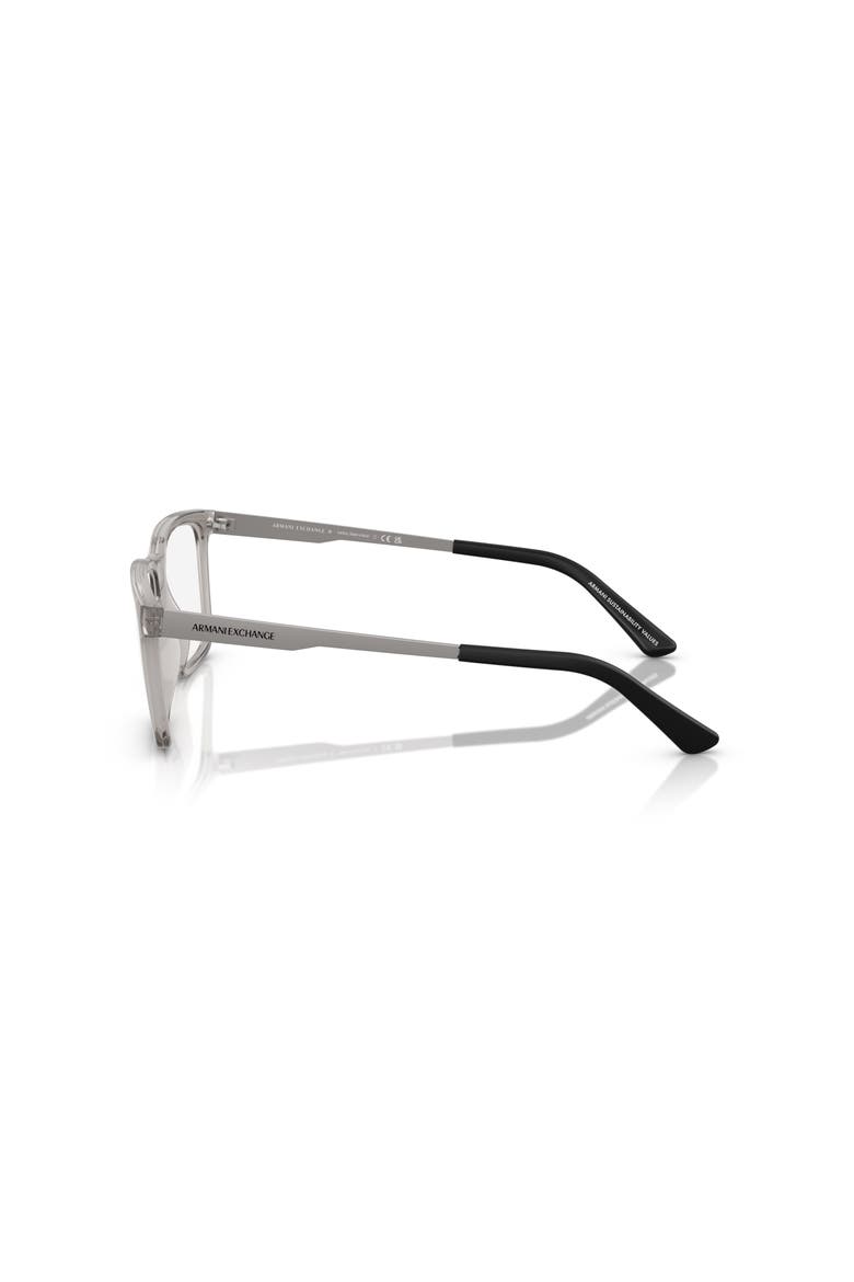 55mm Rectangle optical glasses, Alternate, color, Grey