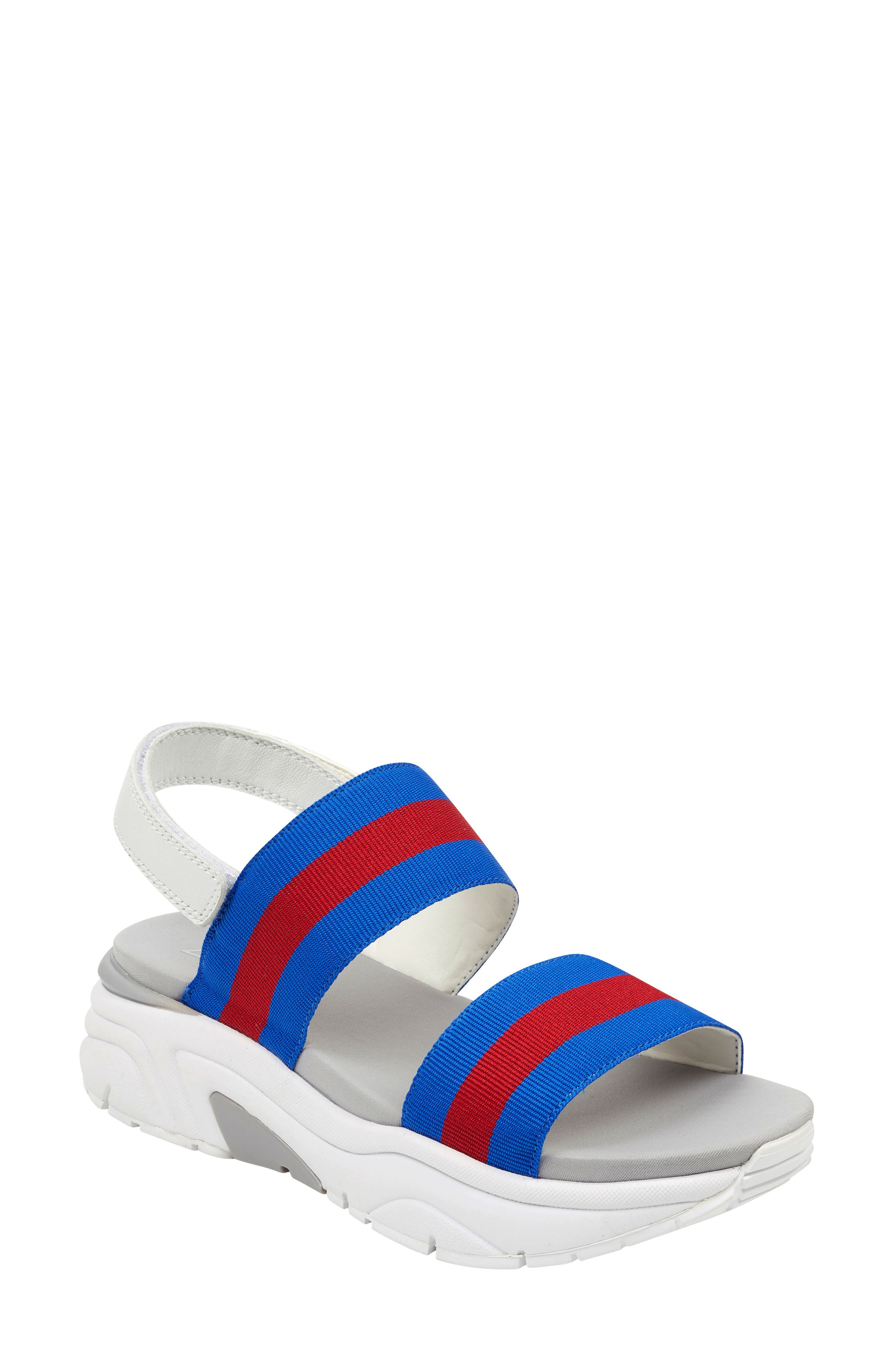 Nelson Sandal, Main, color, BLUE FABRIC