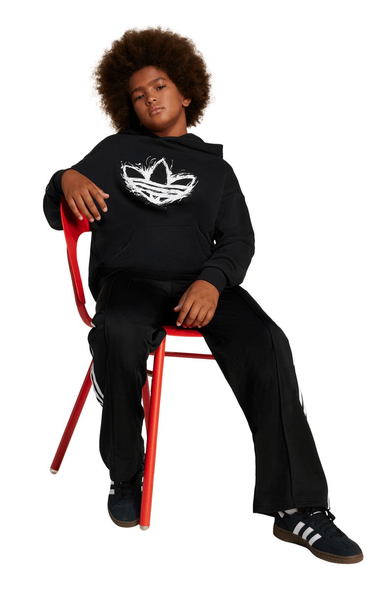 adidas Originals Kids' Trefoil Graphic Hoodie, Alternate, color, 
