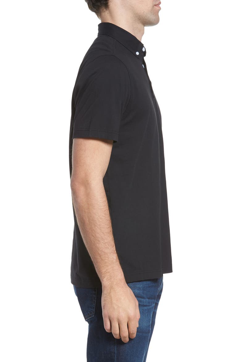 Regular Fit Polo, Alternate, color, BLACK