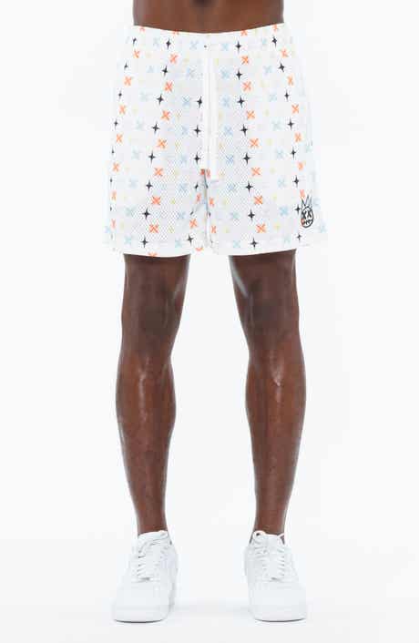 Cult of Individuality Geo Print Mesh Shorts