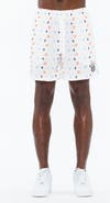 Cult of Individuality Geo Print Mesh Shorts