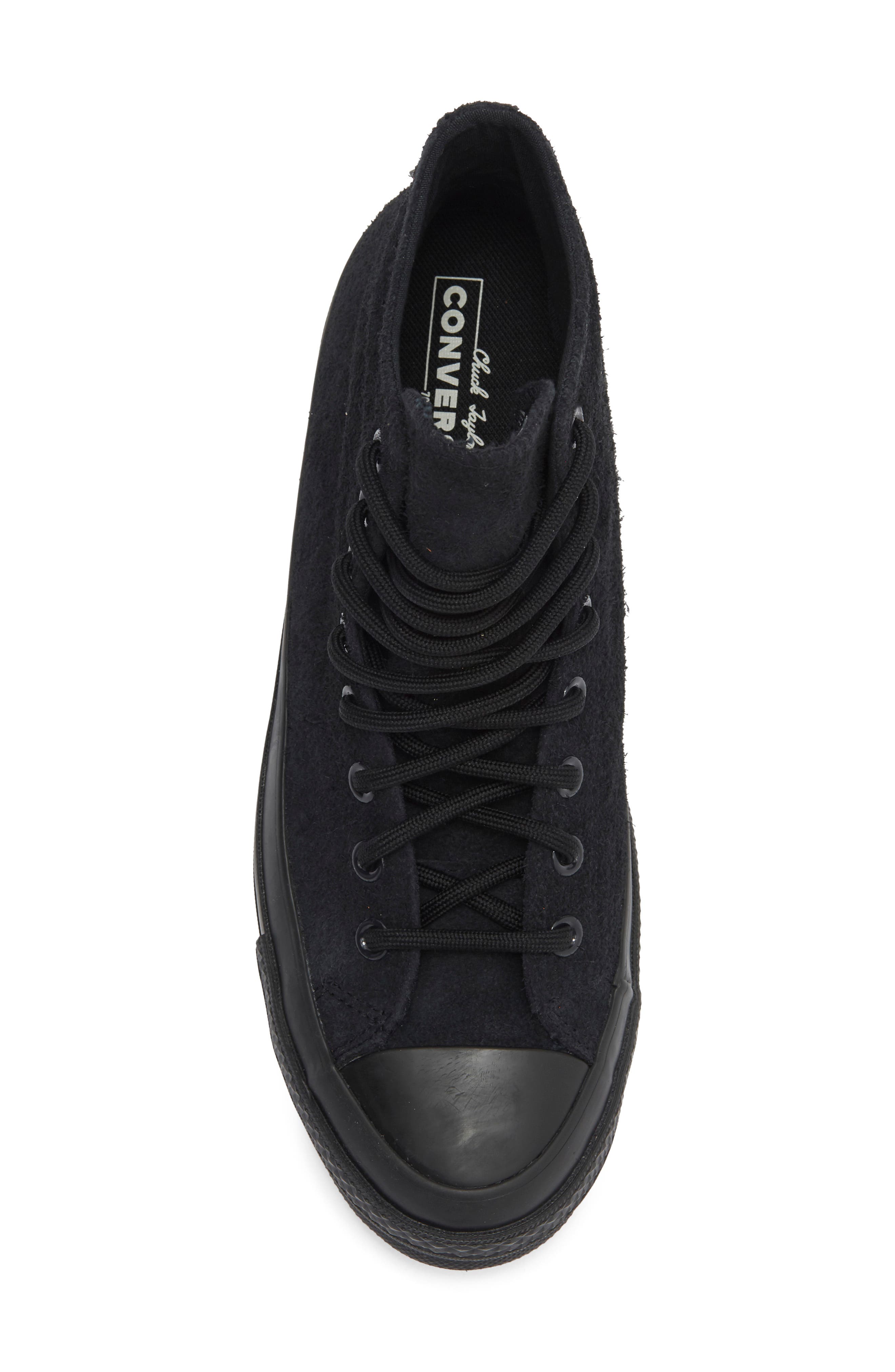 Chuck 70 Gore-Tex® Water Resistant High Top Sneaker, Alternate, color, BLACK/ BLACK/ BLACK