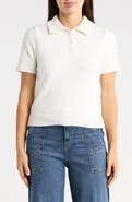 Sanctuary Short Sleeve Polo Sweater