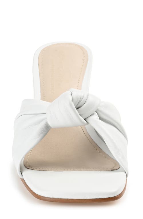 Journee Collection Finlee Sandal In White