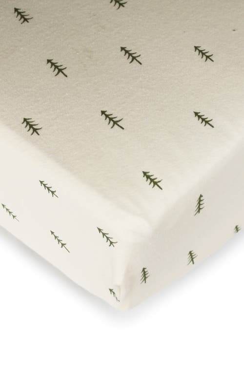 L'ovedbaby Organic Cotton Crib Sheet In White
