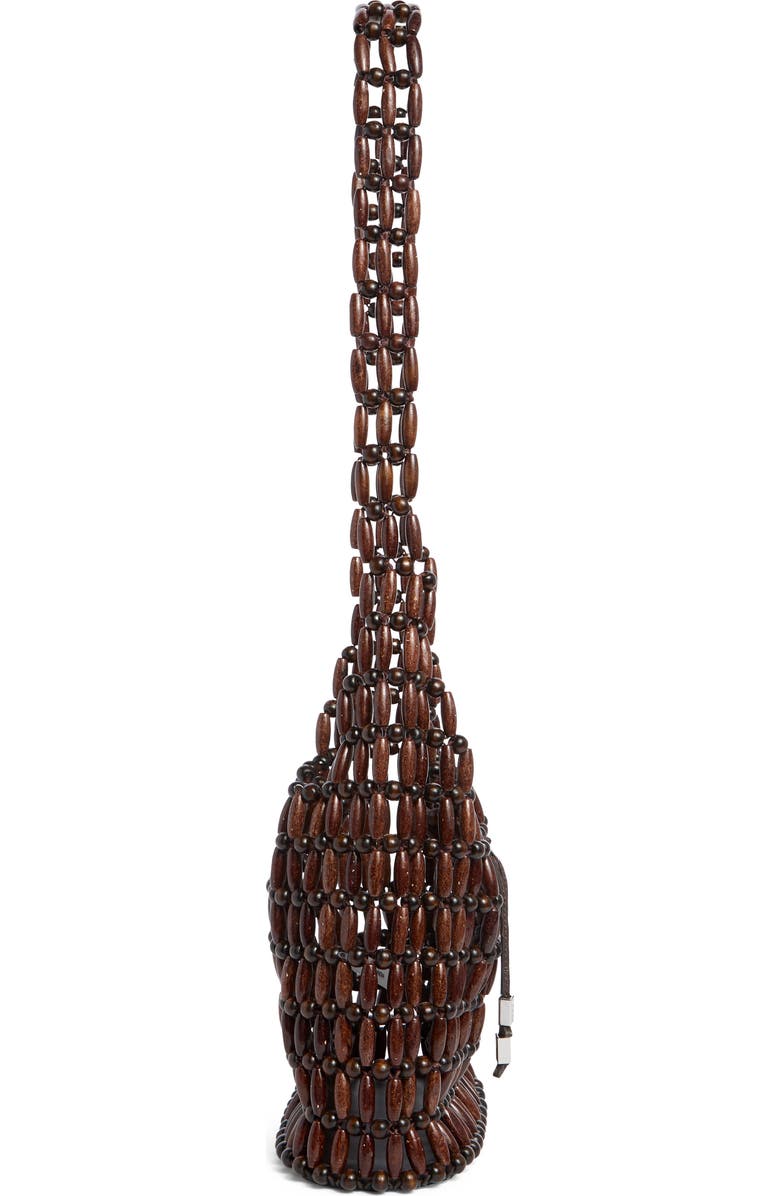 STAUD Coronado Bag, Alternate, color, Wood Beads