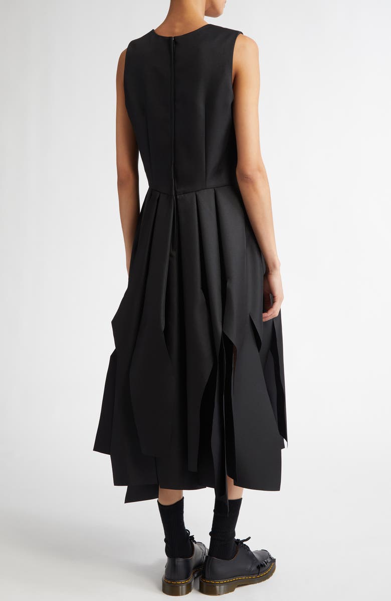 Comme des Garçons Deconstructed Serge Midi Dress, Alternate, color, 