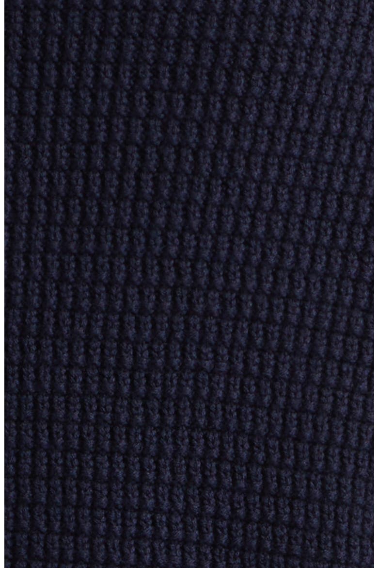 Wool Bomber Cardigan, Alternate, color, NAVY