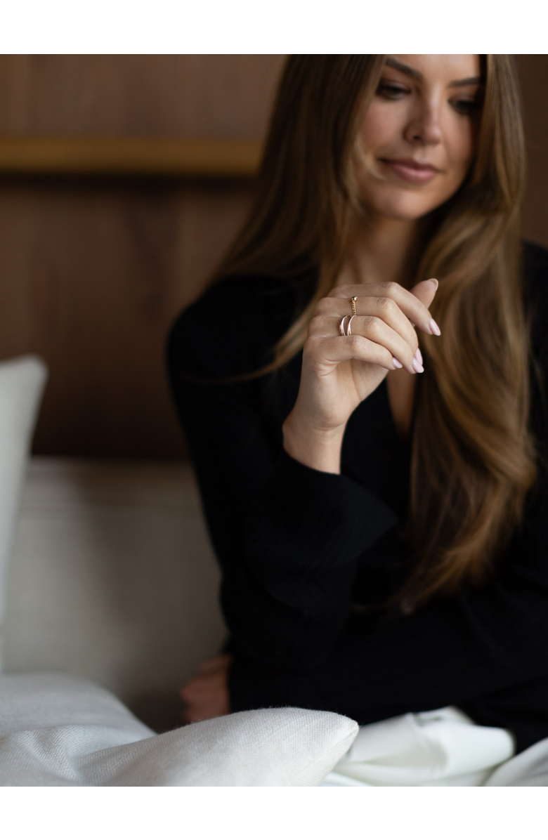 ABLE Willow Chain Ring, Alternate, color, Gold-Filled