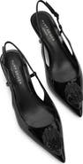 Kurt Geiger London Belsize Pointed Toe Slingback Pump