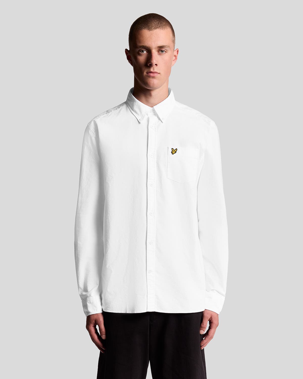 Plain Oxford Shirt - image 3