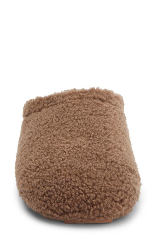 Nordstrom Greer Faux Shearling Clog Slipper In Brown