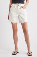 SLVRLAKE Sienna High Waist Cutoff Denim Shorts