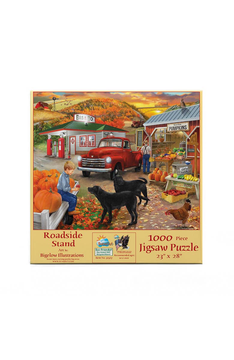 Sunsout Roadside Stand 1000 piece Jigsaw Puzzle for Adults, Alternate, color, Multicolor